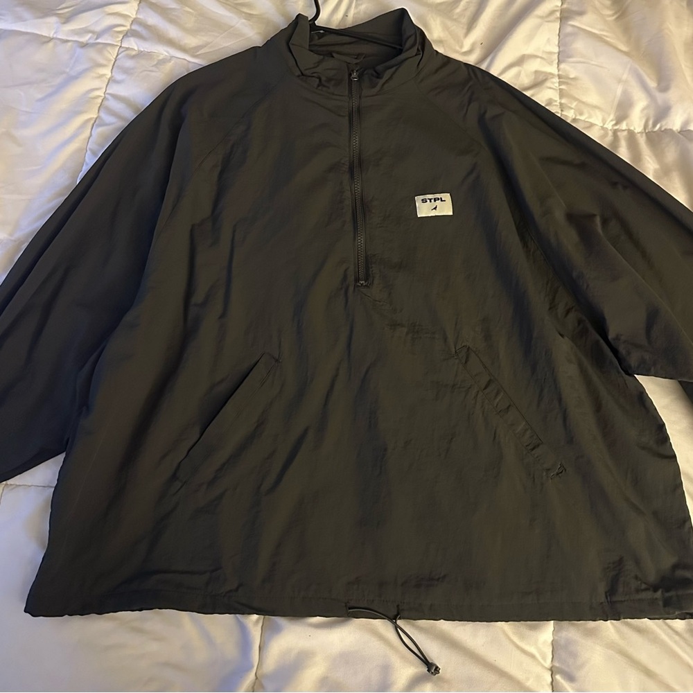 Staple Black Windbreaker Jacket